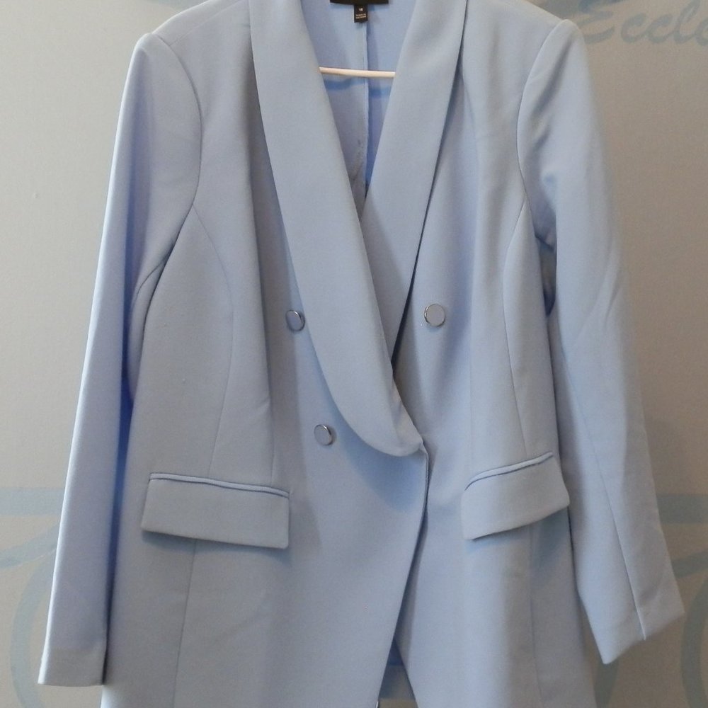 Lane Bryant Baby Blue Blazer size 18